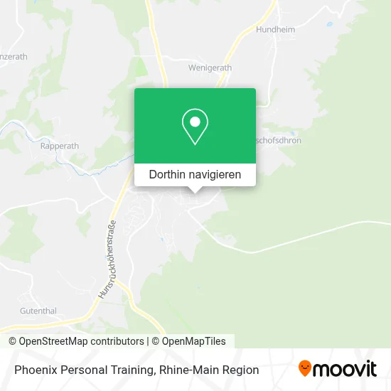 Phoenix Personal Training Karte