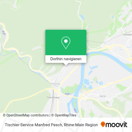 Tischler-Service Manfred Pesch Karte