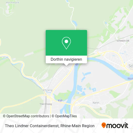 Theo Lindner Containerdienst Karte