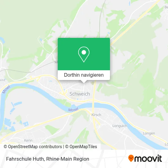 Fahrschule Huth Karte