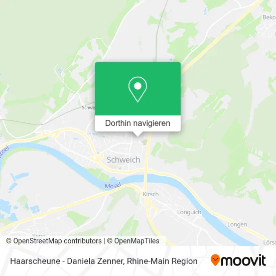 Haarscheune - Daniela Zenner Karte