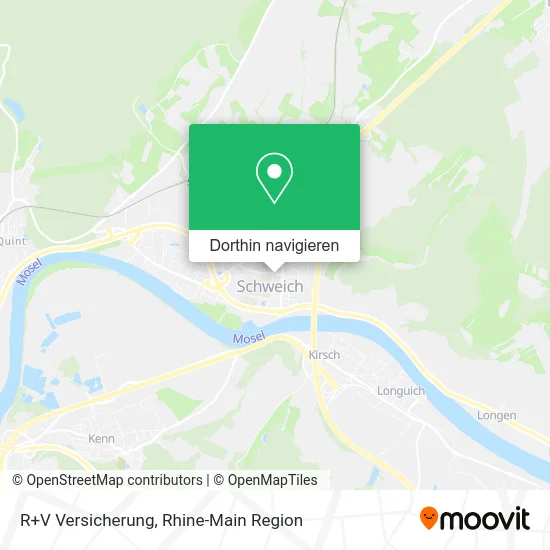 R+V Versicherung Karte