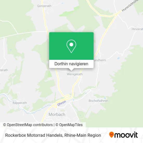 Rockerbox Motorrad Handels Karte