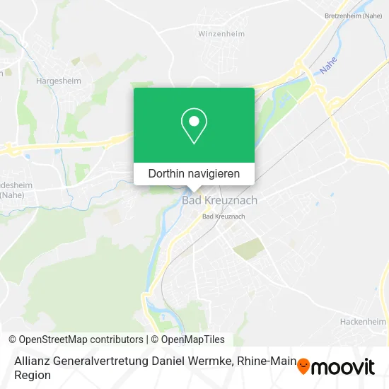 Allianz Generalvertretung Daniel Wermke Karte