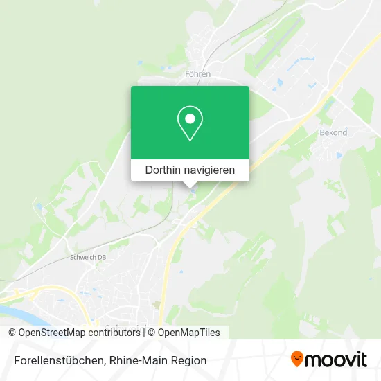 Forellenstübchen Karte