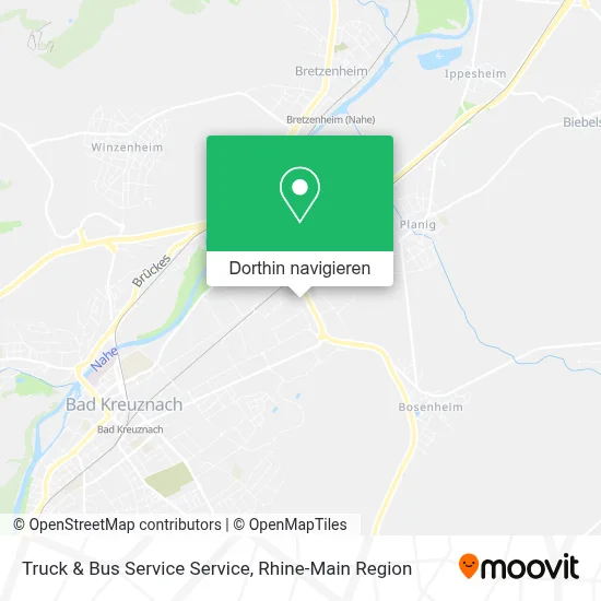 Truck & Bus Service Service Karte