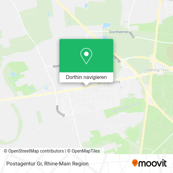 Postagentur Gr Karte