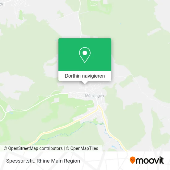 Spessartstr. Karte