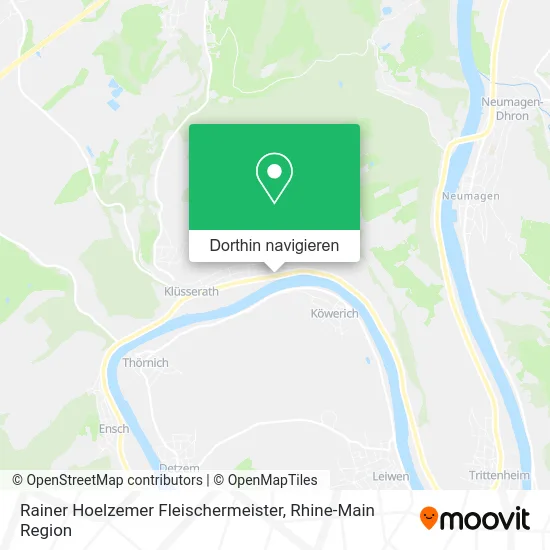 Rainer Hoelzemer Fleischermeister Karte