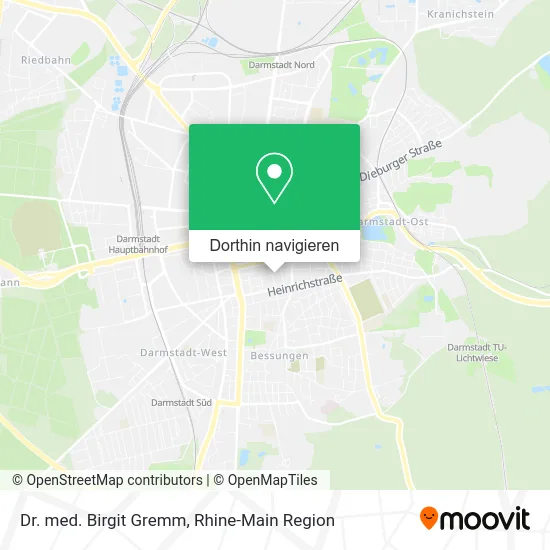 Dr. med. Birgit Gremm Karte