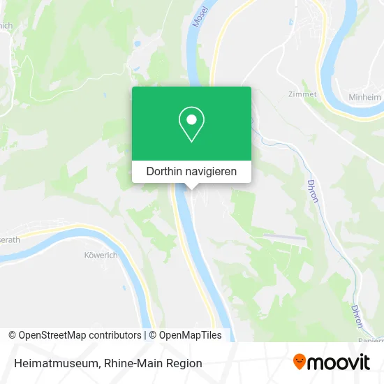 Heimatmuseum Karte