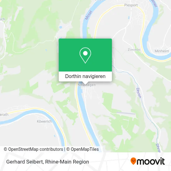 Gerhard Seibert Karte