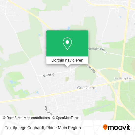 Textilpflege Gebhardt Karte