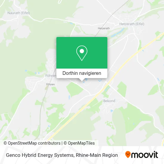 Genco Hybrid Energy Systems Karte