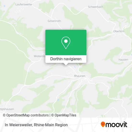 In Weiersweiler Karte