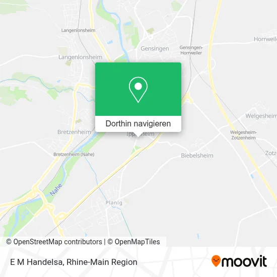 E M Handelsa Karte