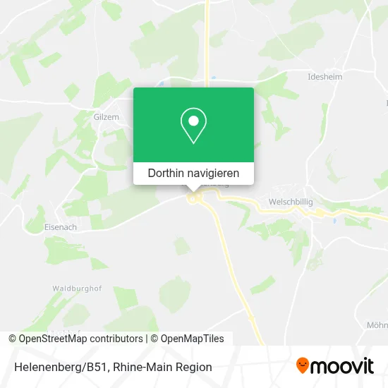 Helenenberg/B51 Karte