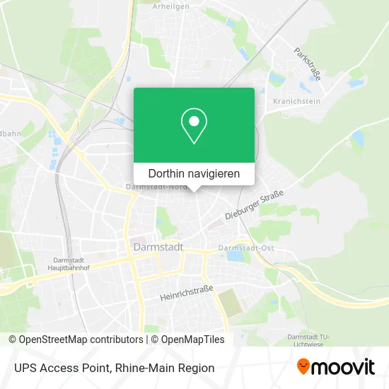 UPS Access Point Karte