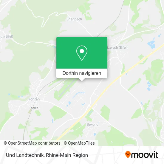 Und Landtechnik Karte