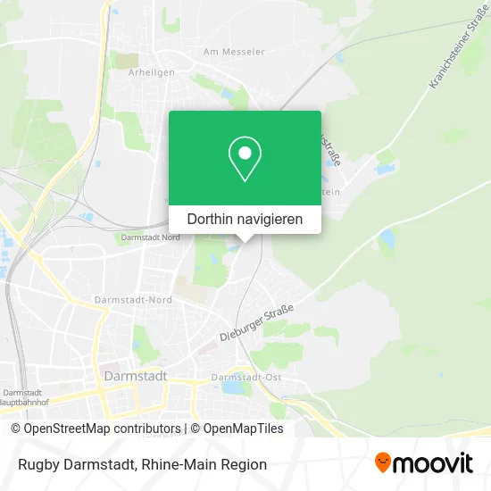 Rugby Darmstadt Karte