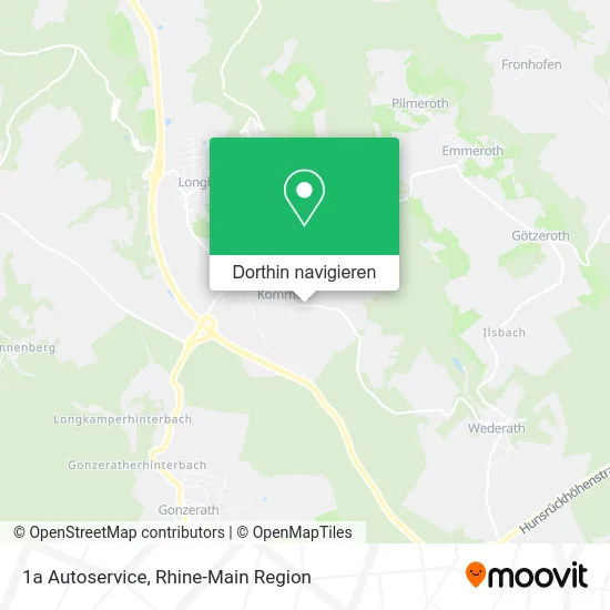 1a Autoservice Karte