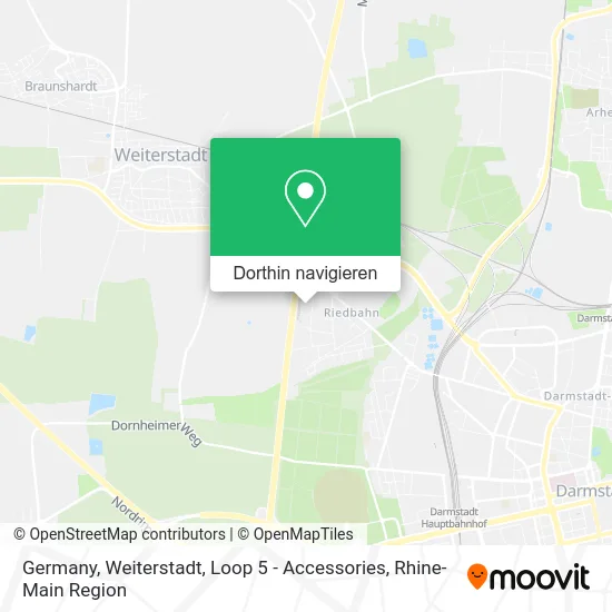 Germany, Weiterstadt, Loop 5 - Accessories Karte