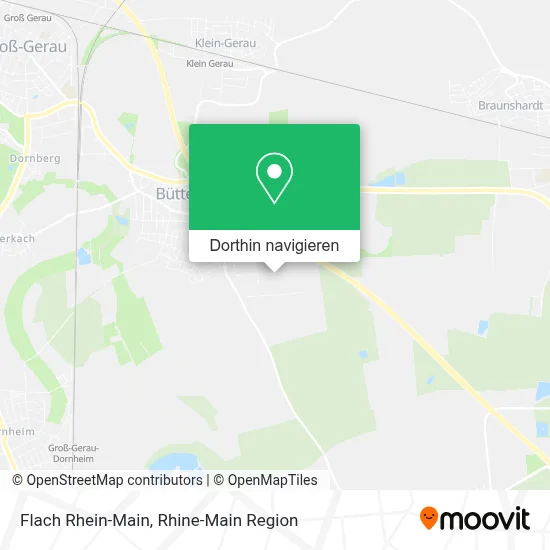 Flach Rhein-Main Karte