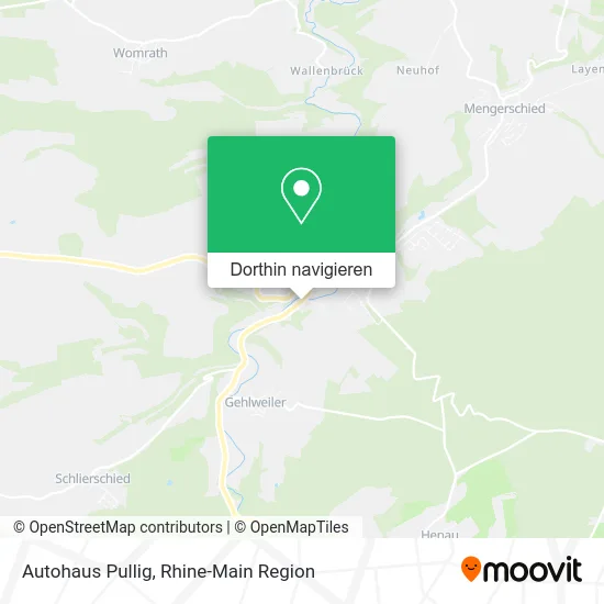 Autohaus Pullig Karte