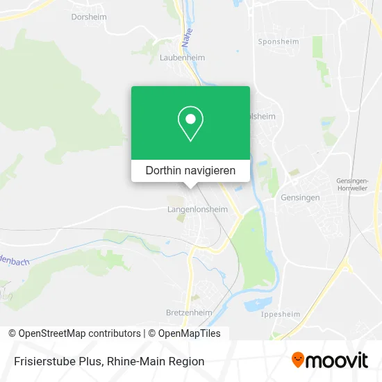 Frisierstube Plus Karte