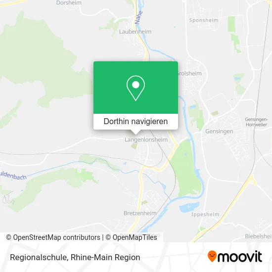 Regionalschule Karte