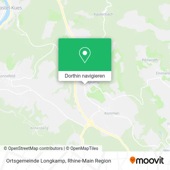 Ortsgemeinde Longkamp Karte