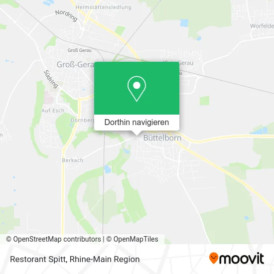 Restorant Spitt Karte