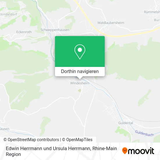 Edwin Herrmann und Ursula Herrmann Karte