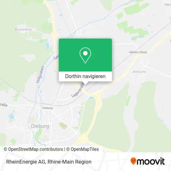 RheinEnergie AG Karte