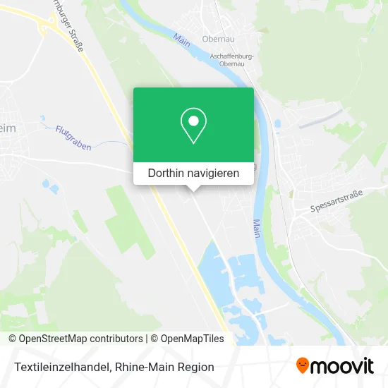 Textileinzelhandel Karte