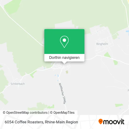 6054 Coffee Roasters Karte