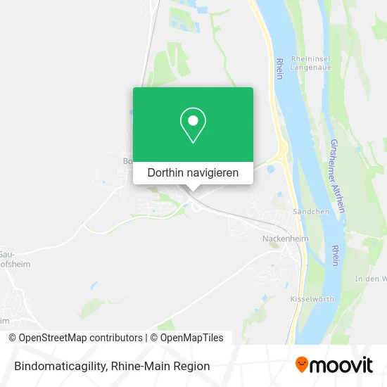 Bindomaticagility Karte