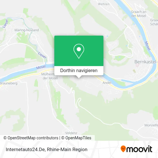 Internetauto24.De Karte