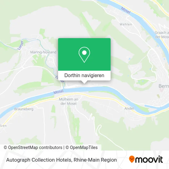 Autograph Collection Hotels Karte