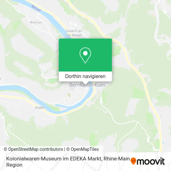 Kolonialwaren-Museum im EDEKA Markt Karte