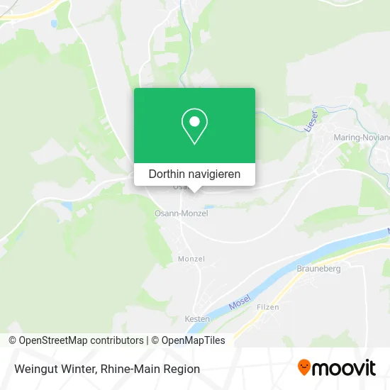 Weingut Winter Karte