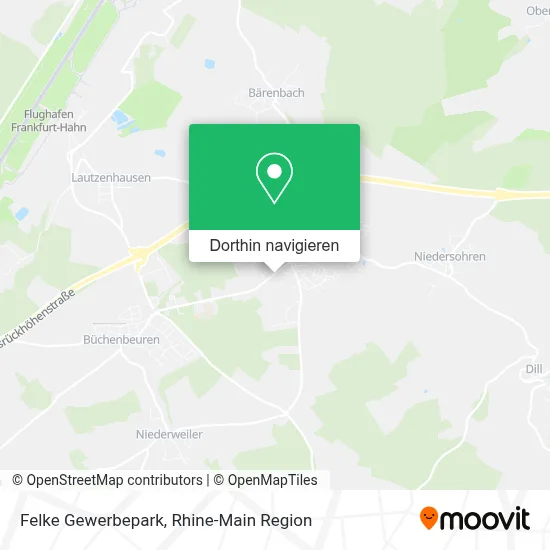 Felke Gewerbepark Karte