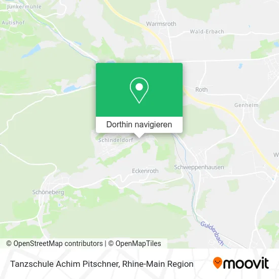 Tanzschule Achim Pitschner Karte