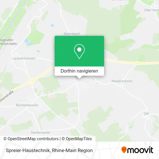 Spreier-Haustechnik Karte