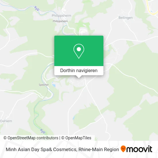 Minh Asian Day Spa& Cosmetics Karte