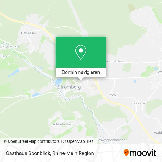 Gasthaus Soonblick Karte
