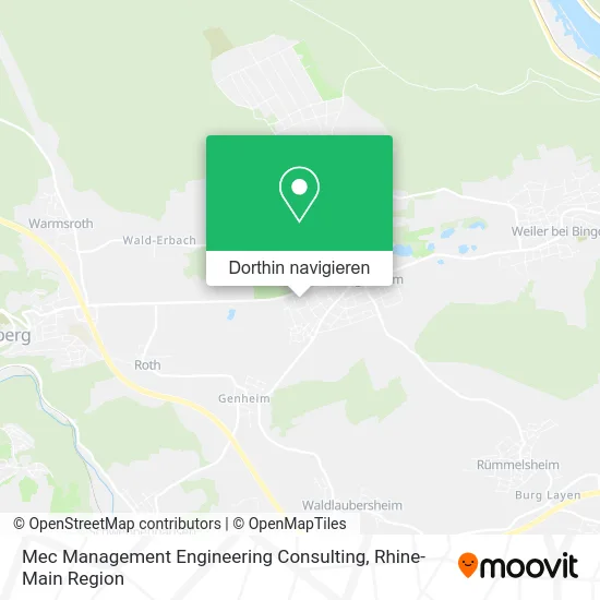 Mec Management Engineering Consulting Karte