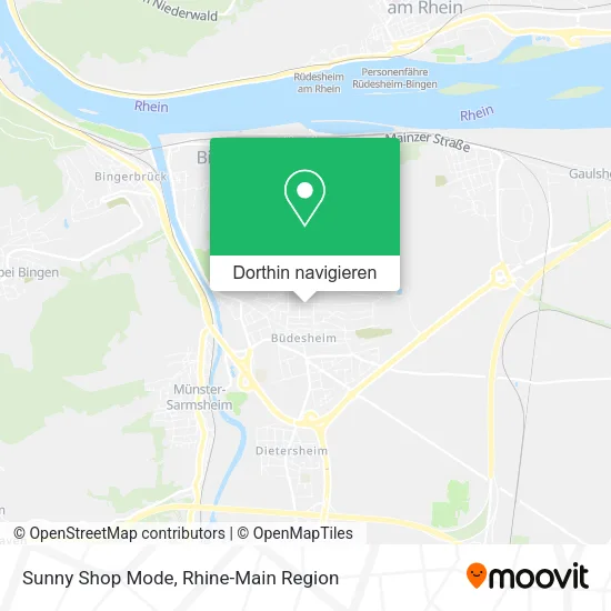 Sunny Shop Mode Karte