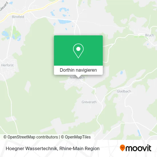 Hoegner Wassertechnik Karte