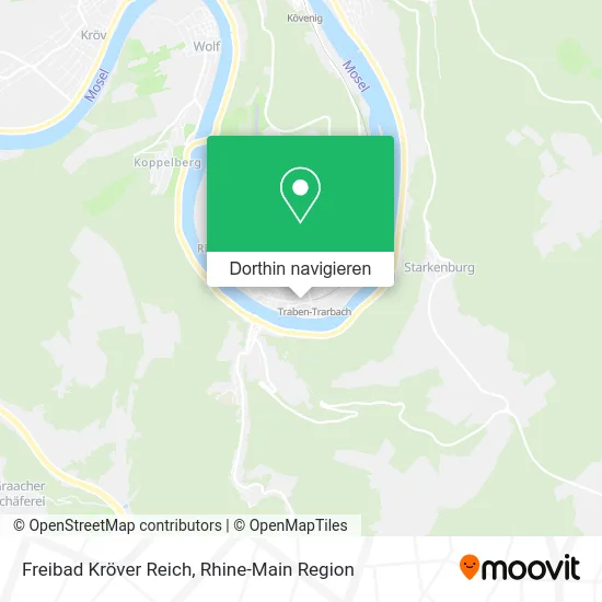 Freibad Kröver Reich Karte